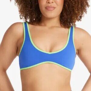 Crop Shop Boutique Serenity Isla Crop - Royal & Lime - Size Large